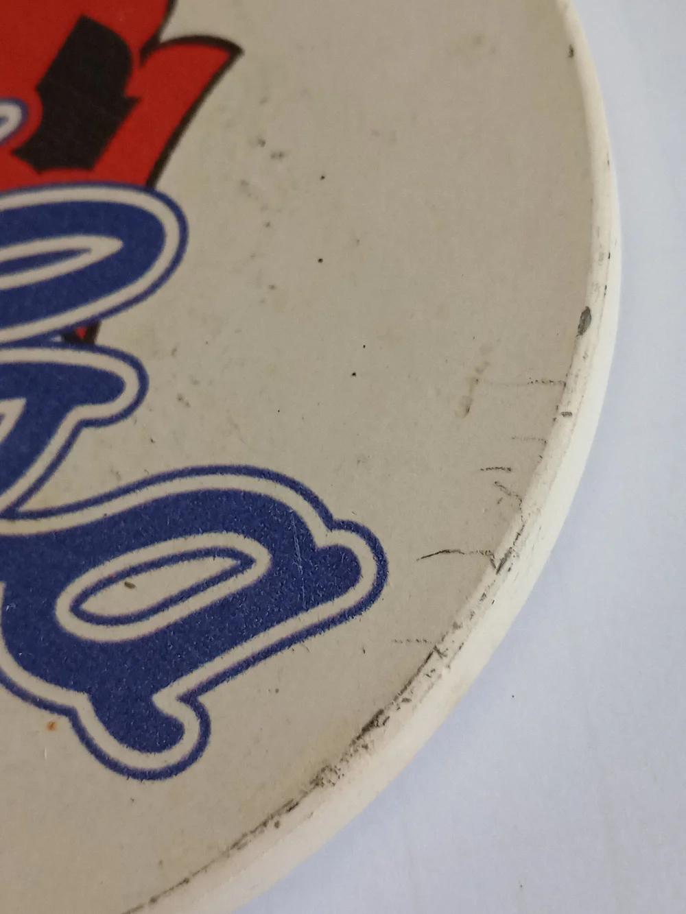 University Of Tulsa Ceramic Drink Coaster With Cork Backing Golden Hurricane